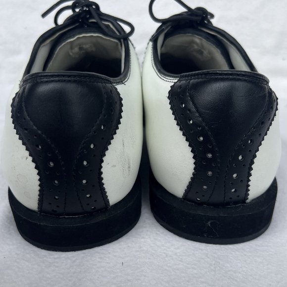 Mizuno men's spikeless golf lace up golf shoes 9527 Size 8.5 Wide EUC - Picture 8 of 10